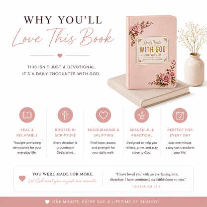 One Minute With God For Women: 365 Daily Devotions